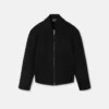 Blouson zippé en laine et cachemire Blouson zippé en laine et cachemire