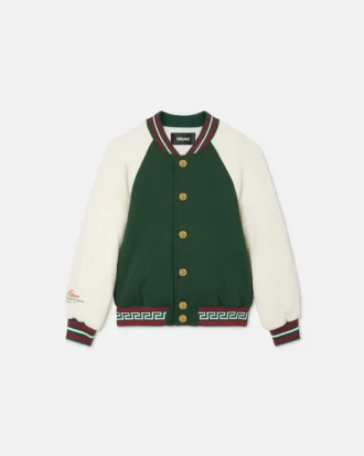 Bomber imprimé en jersey de coton pour enfant