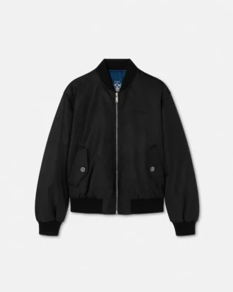 Bomber réversible en nylon imprimé