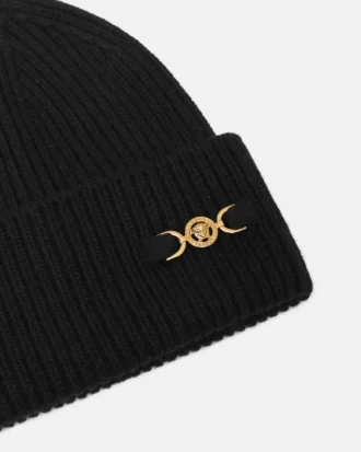 Bonnet en tricot de laine et cachemire