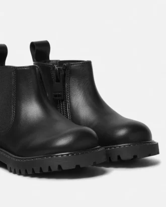 Bottes Chelsea en cuir pour bébé