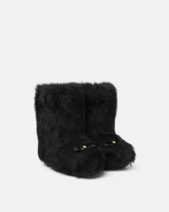 Bottes en peau lainée Gianni Ribbon