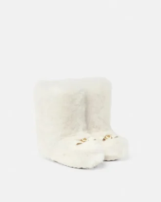 Bottes en peau lainée Gianni Ribbon