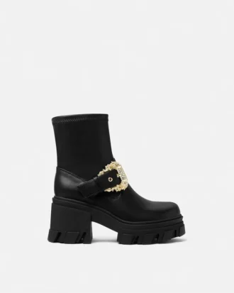 Bottes Sophie à boucle baroque