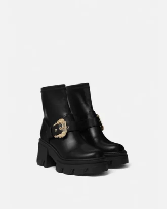 Bottes Sophie à boucle baroque