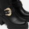 Bottes Sophie à boucle baroque