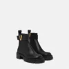 Bottines en cuir V