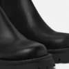 Bottines en cuir V