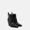 Bottines en cuir V 85 mm