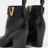 Bottines en cuir V 85 mm