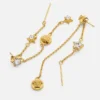 Boucles d&rsquo;oreilles pendantes Medusa Star en cristal