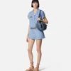Boxer en chambray jacquard Barocco