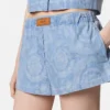 Boxer en chambray jacquard Barocco