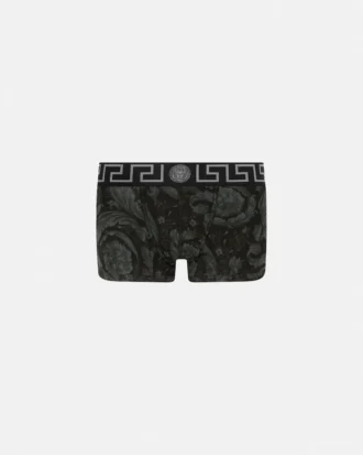 Boxer en jersey de coton jacquard imprimé