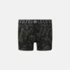 Boxer long en jersey de coton jacquard imprimé Boxer long en jersey de coton jacquard imprimé