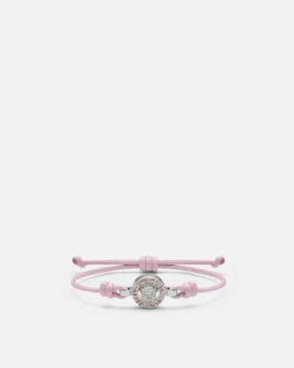 Bracelet en cuir et cristal Medusa 95 Bracelet en cuir et cristal Medusa 95
