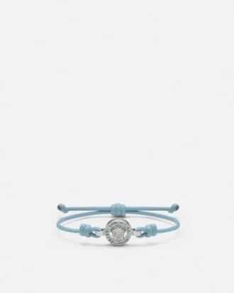 Bracelet en cuir et cristal Medusa 95 Bracelet en cuir et cristal Medusa 95