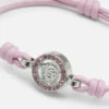 Bracelet en cuir et cristal Medusa 95