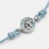 Bracelet en cuir et cristal Medusa 95
