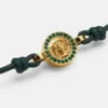 Bracelet en cuir et cristal Medusa 95
