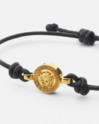 Bracelet en cuir Medusa 95 Bracelet en cuir Medusa 95