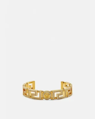 Bracelet manchette Greca Crystal