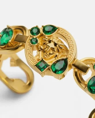 Bracelet manchette Medusa 95 en cristal