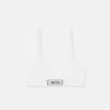 Brassière en coton côtelé Brassière en coton côtelé