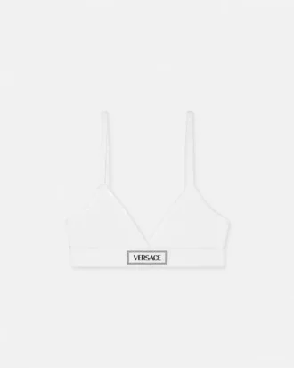 Brassière en coton côtelé