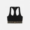 Brassière en jersey de coton à encolure dégagée Brassière en jersey de coton à encolure dégagée