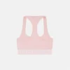 Brassière en jersey de coton à encolure dégagée Brassière en jersey de coton à encolure dégagée