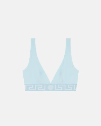 Brassière triangle en jersey de coton
