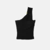 Bustier asymétrique à épingle de sûreté Bustier asymétrique à épingle de sûreté
