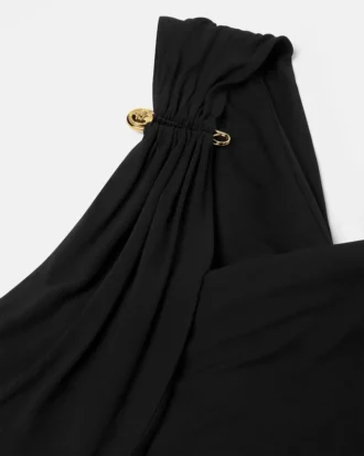 Bustier asymétrique à épingle de sûreté