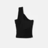 Bustier asymétrique à épingle de sûreté Bustier asymétrique à épingle de sûreté