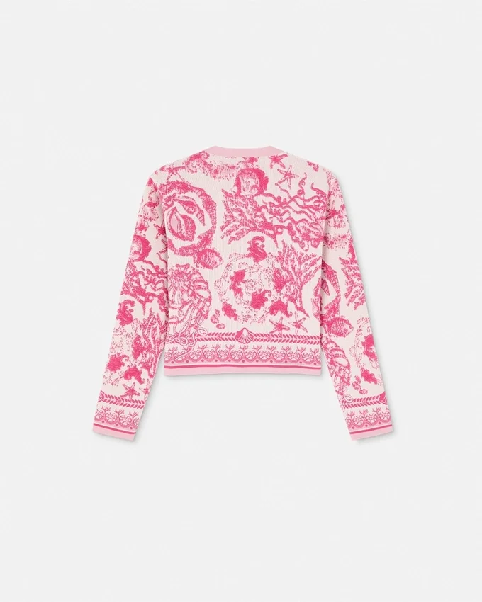 Cardigan en maille Underwater Barocco Cardigan en maille Underwater Barocco