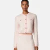 Cardigan en mohair jacquard Cardigan en mohair jacquard