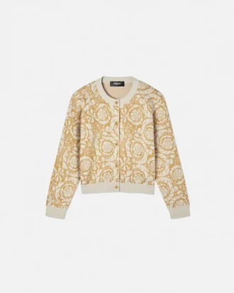 Cardigan pour enfant Barocco Allover Jacquard