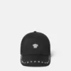 Casquette de baseball en coton embellie