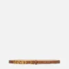 Ceinture en cuir avec logo Versace 1,5 cm