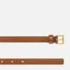 Ceinture en cuir avec logo Versace 1,5 cm