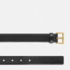Ceinture en cuir avec logo Versace 2,5 cm