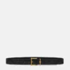 Ceinture en cuir Barocco 3 cm