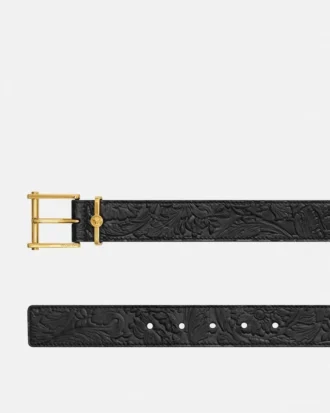 Ceinture en cuir Barocco 3 cm