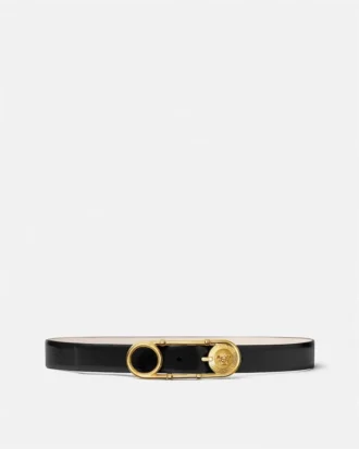 Ceinture en cuir à boucle Safety Pin 3 cm