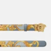 Ceinture en cuir Cheetah Foulard La Medusa 3 cm Ceinture en cuir Cheetah Foulard La Medusa 3 cm