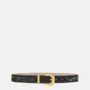 Ceinture en cuir cloutée Medusa Heritage 3 cm Ceinture en cuir cloutée Medusa Heritage 3 cm