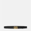 Ceinture en cuir Greca 3 cm