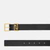 Ceinture en cuir Greca 3 cm