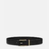 Ceinture en cuir Greca  4 cm